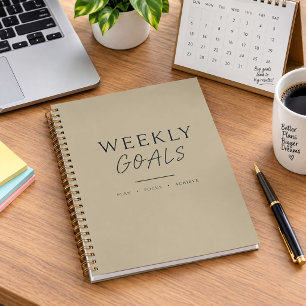 Goal Planner Journals Daily Notebooks