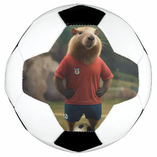 "Goal-Scoring Capybara: The Ultimate Soccer Star!" Ball