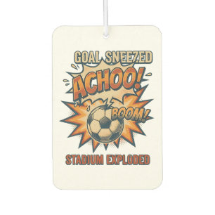 Goal Sneezed Stadium Exploded Car Air Freshener