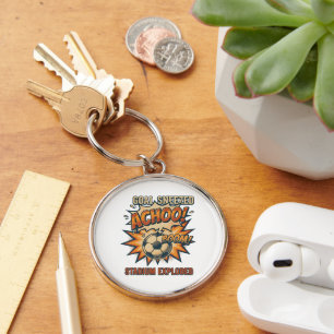 Goal Sneezed Stadium Exploded Key Ring