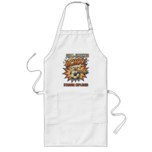 Goal Sneezed Stadium Exploded Long Apron