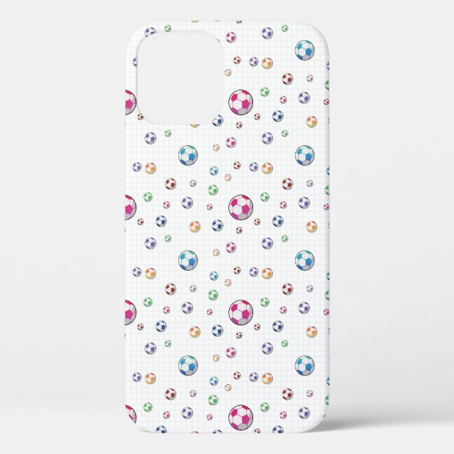 Goal Soccer Pattern Case-Mate iPhone Case (Back)