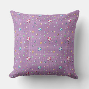 Goal Soccer Pattern Cushion