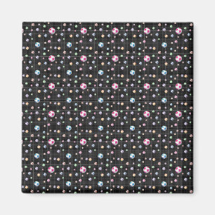 Goal Soccer Pattern Magnet