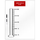 Goal Thermometer Personalised Custom Order Banner