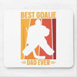 Goalie Dad Ice Hockey Ice Hockey Player Hockey Coa Mouse Pad