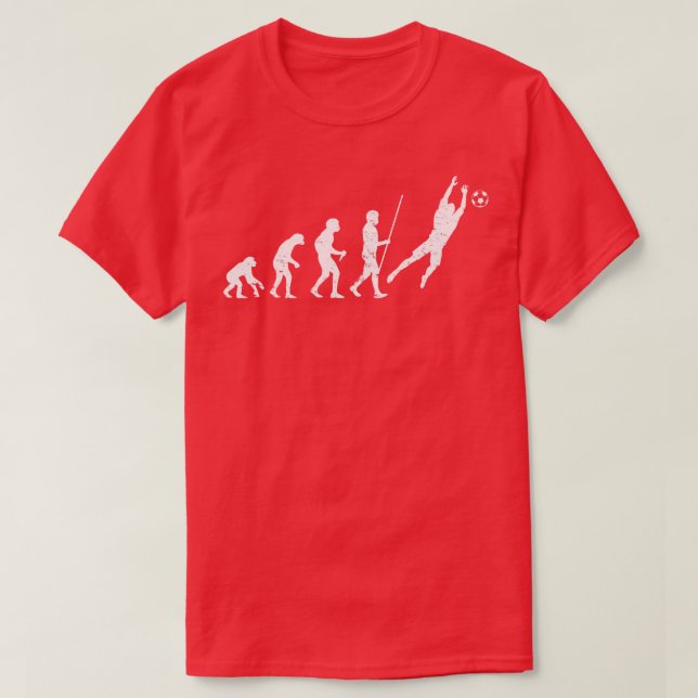 Goalie Evolution T-Shirt (Design Front)