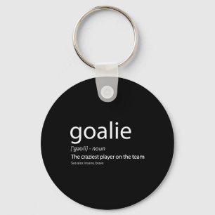 Goalie Gear Shirt Goalkeeper Definition Soccer Hoc Key Ring