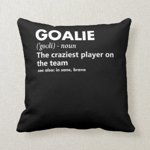 Goalie Goalkeeper Definition Soccer Hockey Cushion