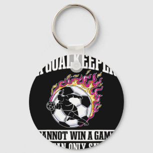 Goalie Goalkeeper Soccer Player Sport Keeper Goalt Key Ring