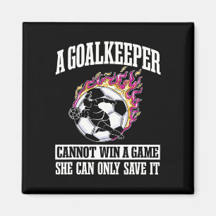 Goalie Goalkeeper Soccer Player Sport Keeper Goalt Magnet