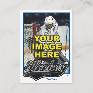 Goalie Hockey Card