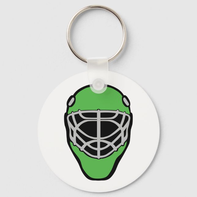 Goalie Mask Key Ring (Front)