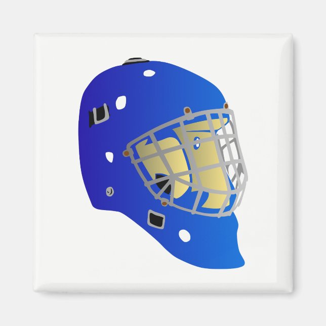 Goalie Mask Magnet (Front)