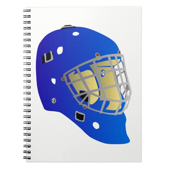 Goalie Mask Notebook (Front)