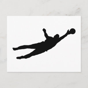 Goalie Save Postcard