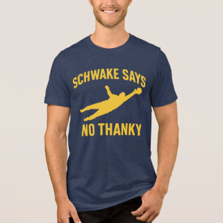 Goalie Save! Tri-Blend Shirt