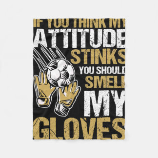 Goalie Soccer Goalkeeper Sport Player Goaltender T Fleece Blanket