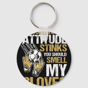 Goalie Soccer Goalkeeper Sport Player Goaltender T Key Ring