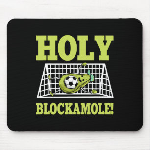 Goalie Soccer Player Goalkeeper Guacamole Lover Go Mouse Pad