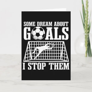 Goalie Soccer Player Goalkeeper Team Keeper Sport Card