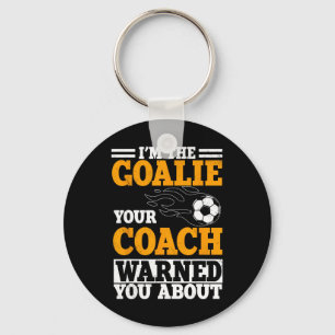 Goalie Soccer Player Team Goalkeeper Sport Goalten Key Ring