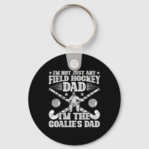 Goalie's Dad Field Hockey Dad Field Hockey Player Key Ring