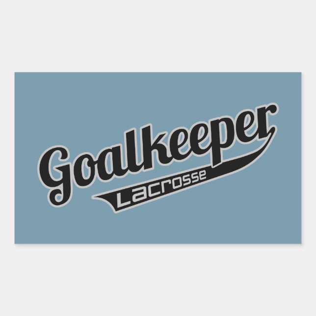 Goalkeeper Rectangular Sticker (Front)