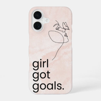 Goals in Glam iPhone Case