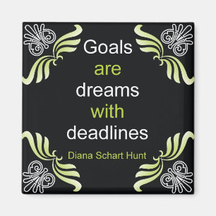 Goals Quotation Magnet