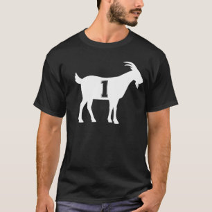 Goat 1 G.O.A.T. Number One Goat T-Shirt