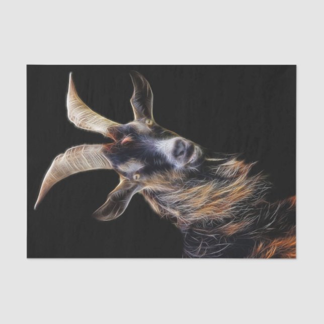 Goat 2 tissue paper (Front)