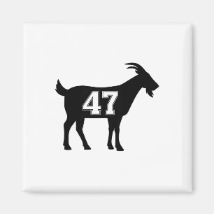 Goat 47 Trump Number 47 President Trump Goat 47 Tr Magnet
