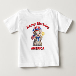 Goat (5ah) Patriotic Kid T-Shirt