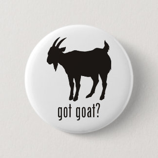 Goat 6 Cm Round Badge
