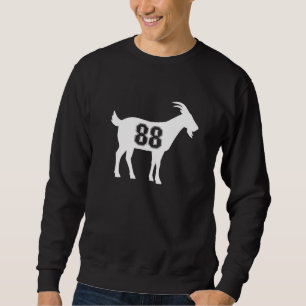 Goat 88 G.O.A.T. Number Eighty Eight Goat Sweatshirt