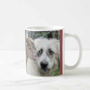 Goat and Great Pyrenees Mug