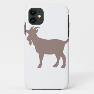 Goat animal farm silhouette iPhone 11 case