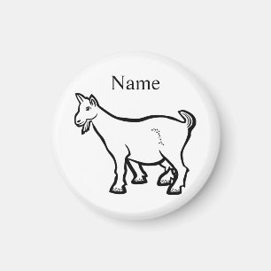Goat Animal Thunder_Cove Magnet