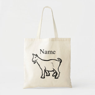 Goat Animal Thunder_Cove Tote Bag