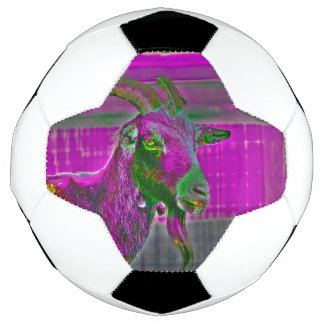 Goat Art Soccer Ball