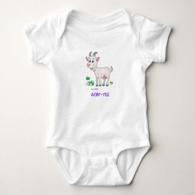 Goat Baby Bodysuit (Front)
