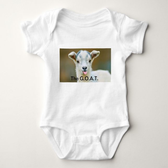 GOAT Baby Bodysuit (Front)