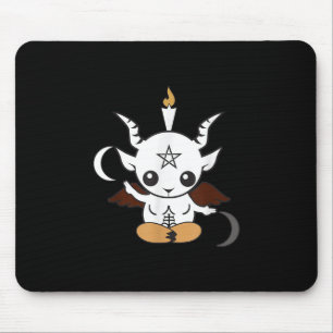 Goat Baphomet Halloween Gift Mouse Pad