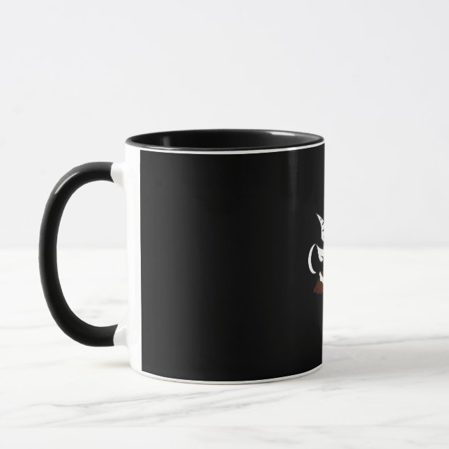 Goat Baphomet Halloween Gift Mug (Left)