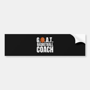 Goat Basketball Coach Gift Bumper Sticker