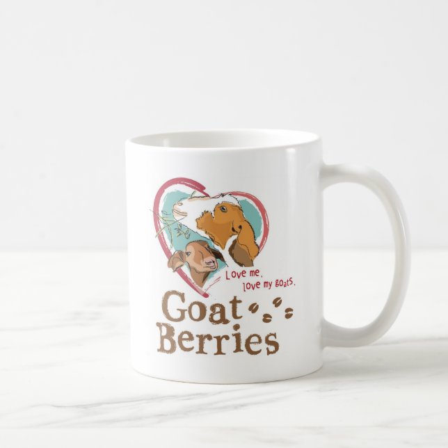 Goat Berries Mug (Right)