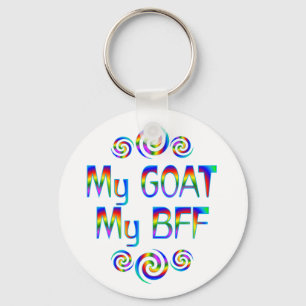 Goat BFF Key Ring