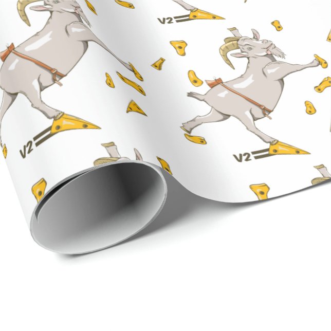 Goat Bouldering gym Wrapping Paper (Roll Corner)