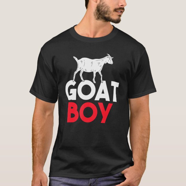 Goat Boy Goats   T-Shirt (Front)